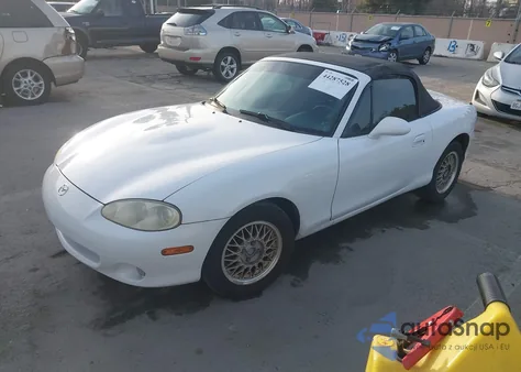 2001 Mazda Mx-5 Miata Ls/Special Edition z USA, uszkodzony, nr VIN JM1NB353510201009